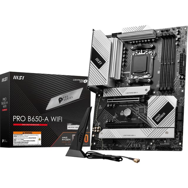 MSI PRO B650-A WIFI Motherboard, ATX