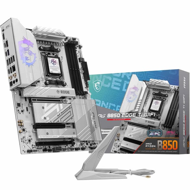 MSI MPG B850 EDGE TI WIFI Motherboard Review UK 2026