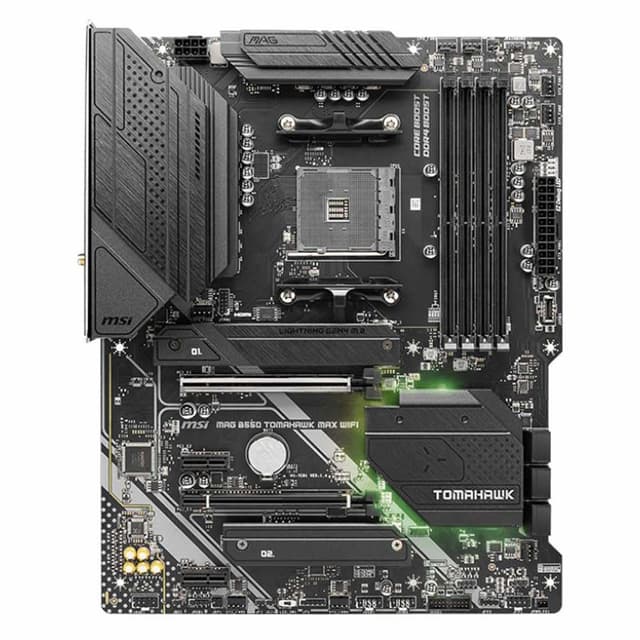 MSI MAG B550 TOMAHAWK MAX WIFI Motherboard, ATX, AM4