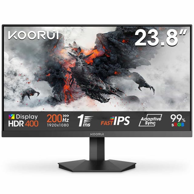 KOORUI G2411P 24 Inch Gaming Monitor Review UK 2026