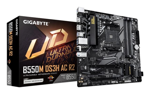 Gigabyte B550M DS3H AC R2 Motherboard Review UK (2026) - The Honest Verdict