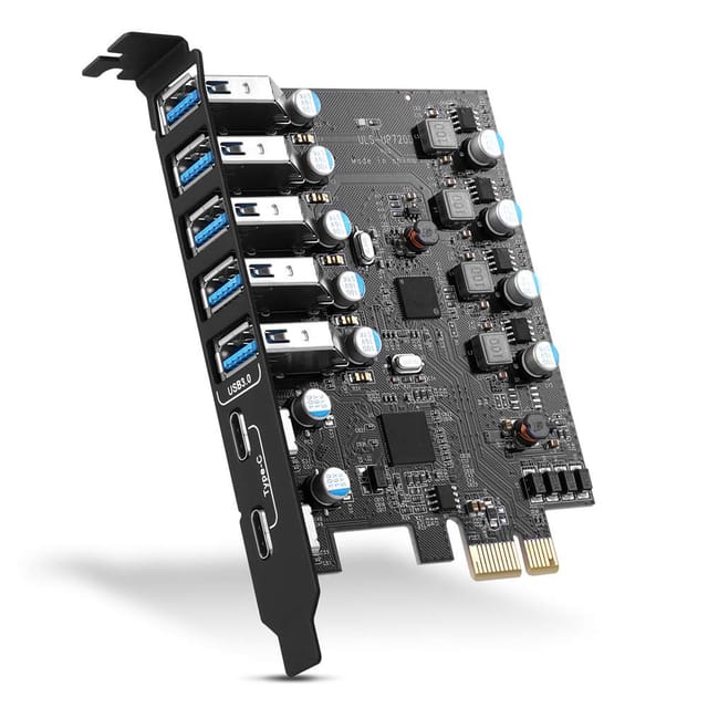 7-Port PCIe USB 3.0 Expansion Card Review UK 2026