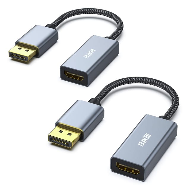 BENFEI DisplayPort to HDMI Adapter Review UK (2026) - Tested