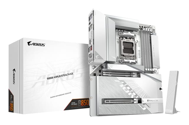 GIGABYTE B850 AORUS STEALTH ICE Review: Mid-Range AM5 Board With 5GbE and Wi-Fi 7