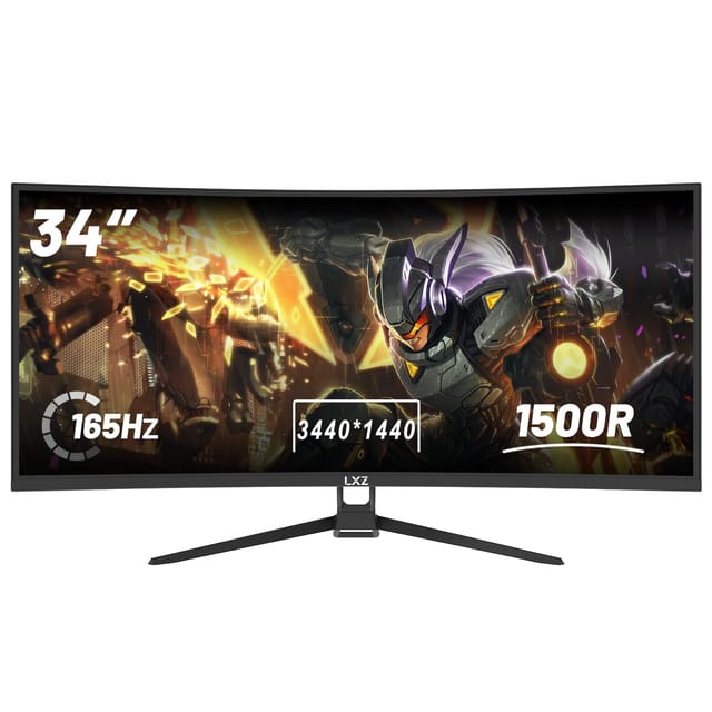 LXZ 34-Inch Curved Ultrawide Monitor Review (3440x1440, 165Hz, VA)