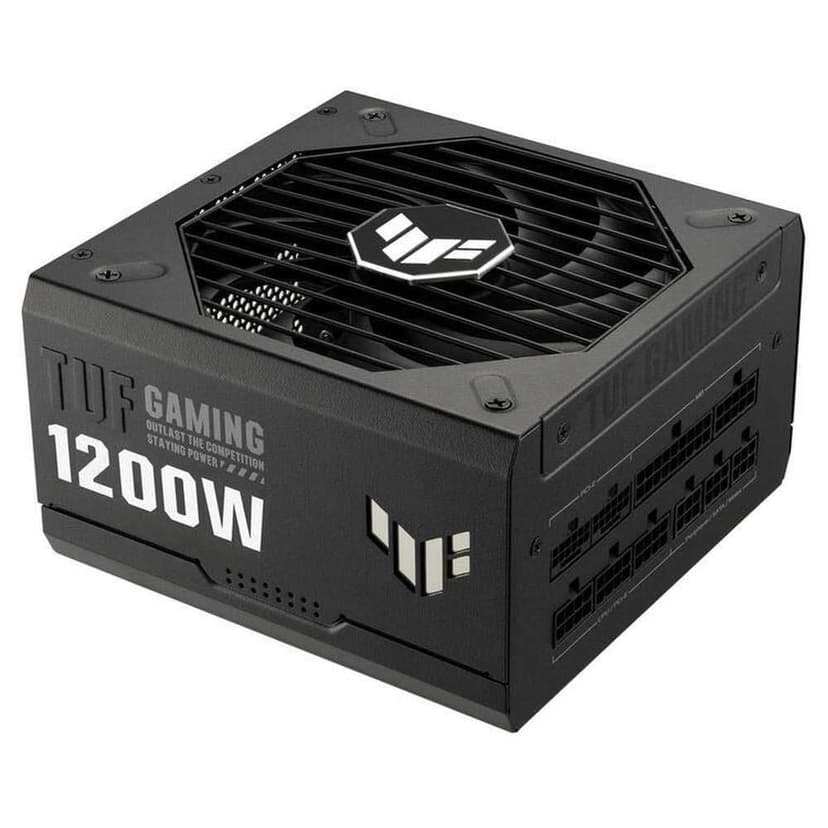 ASUS TUF Gaming 1200W Gold (1200 Watt, Fully Modular Power Supply, 80+ Gold Certified, Military-grade Components, Dual Ball Bearing, Axial-t
