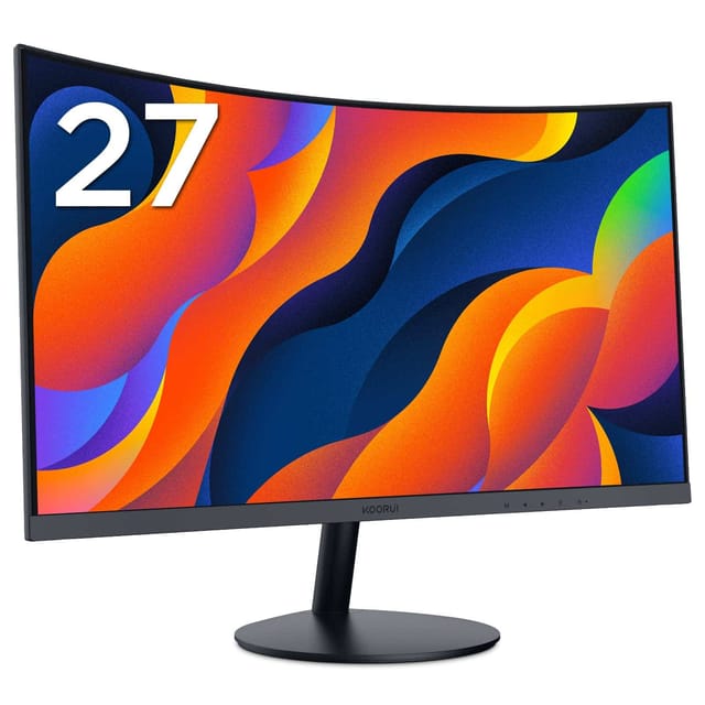 KOORUI 27 Inch Curved Computer Monitor- Review UK 2026