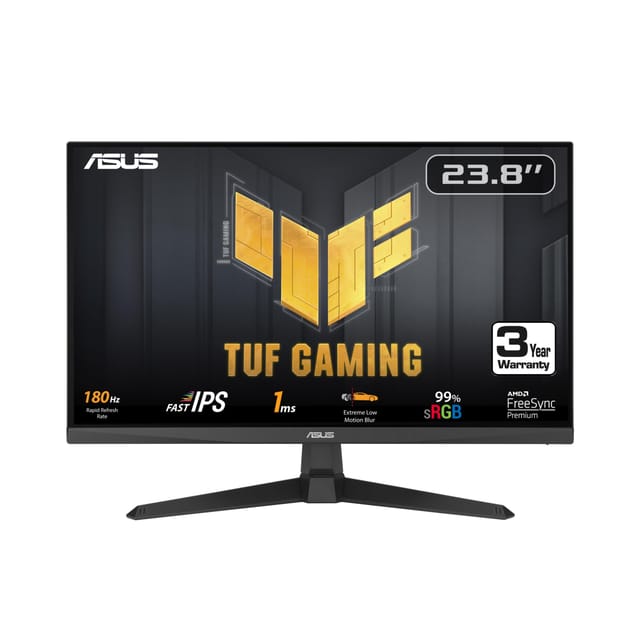 ASUS TUF Gaming VG249Q3A Gaming Monitor Review UK (2026) - Specs, Image Quality & Value