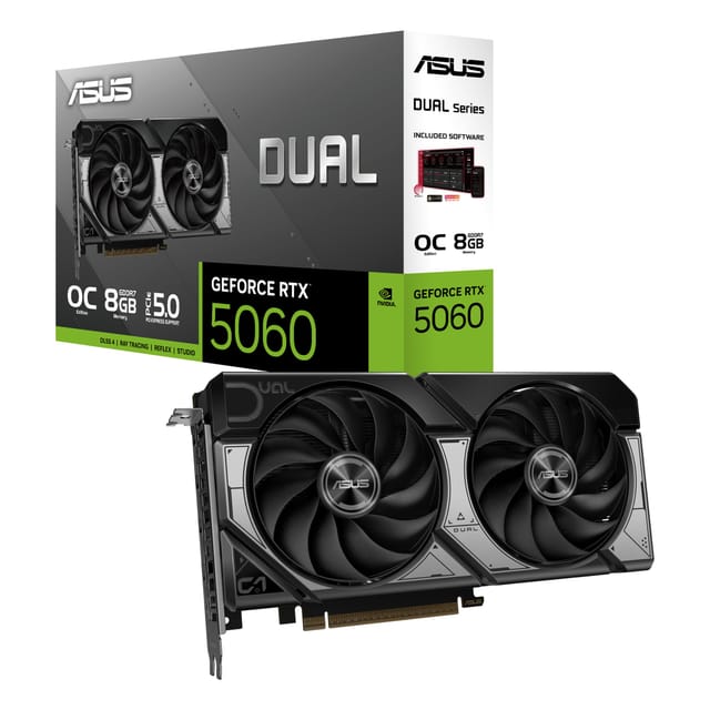 ASUS Dual GeForce RTX 5060 8GB GDDR7 OC Edition Review | 8/10