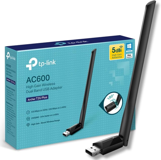 TP-Link Archer T2U Plus WiFi Dongle Review UK 2026