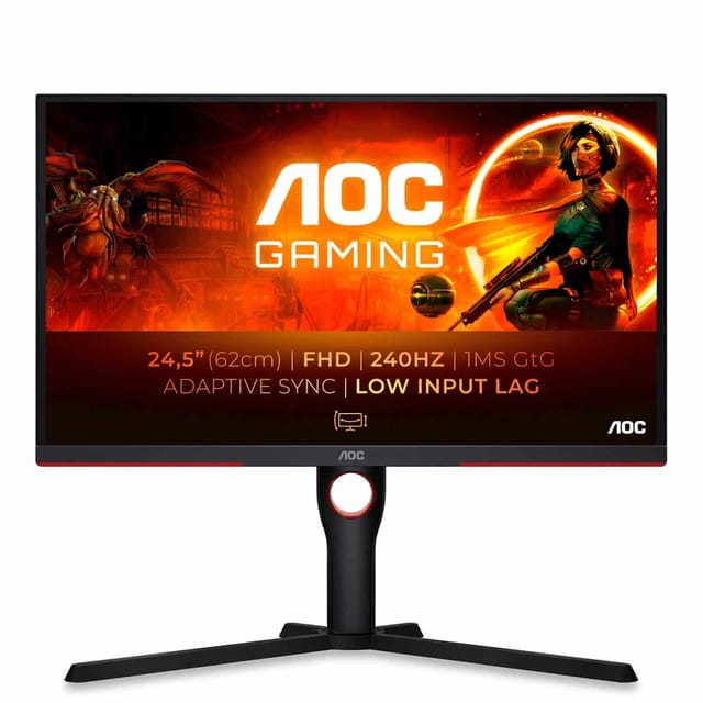 AOC 25G3ZM/BK 240Hz Gaming Monitor Review UK (2026) - Specs, Image Quality & Value