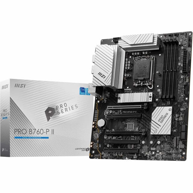 MSI PRO B760-P II Motherboard, ATX