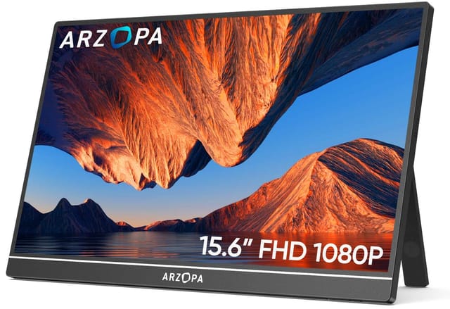 ARZOPA Portable Monitor 15.6" 1920×1080 FHD Review UK 2026