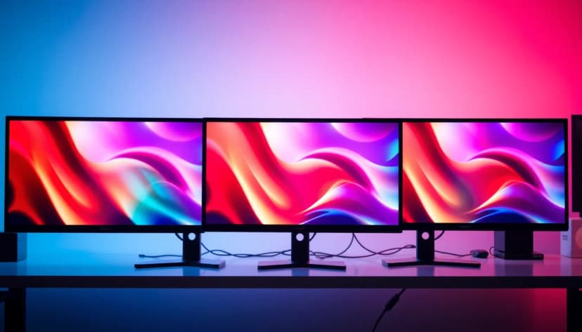 Best 144Hz Monitors Under £150: hero illustration