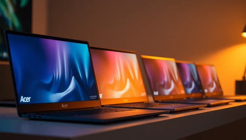 Best Acer Laptops Under £700: hero illustration