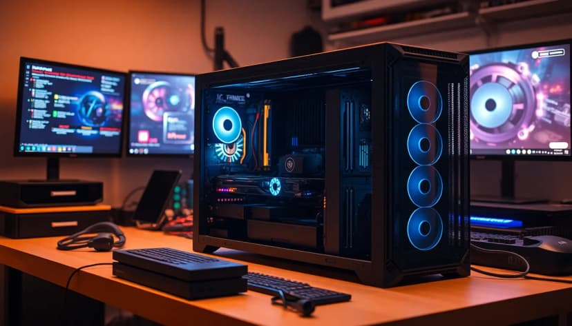 Best Desktops for gaming: hero illustration