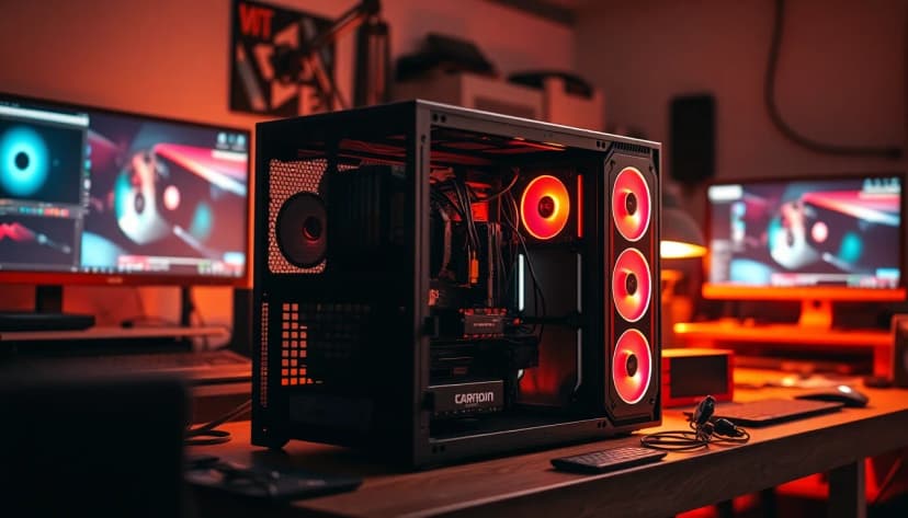 Best Desktops for live streaming to Twitch: hero illustration