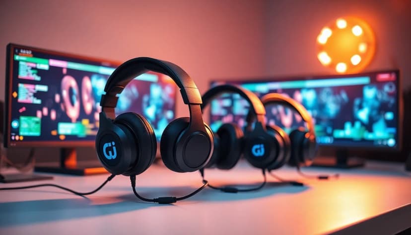 Best Gaming Headsets for people with glasses: hero illustration
