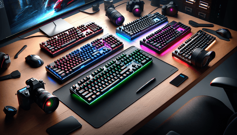 Best Gaming Keyboards Gift Ideas Under £150: hero illustration