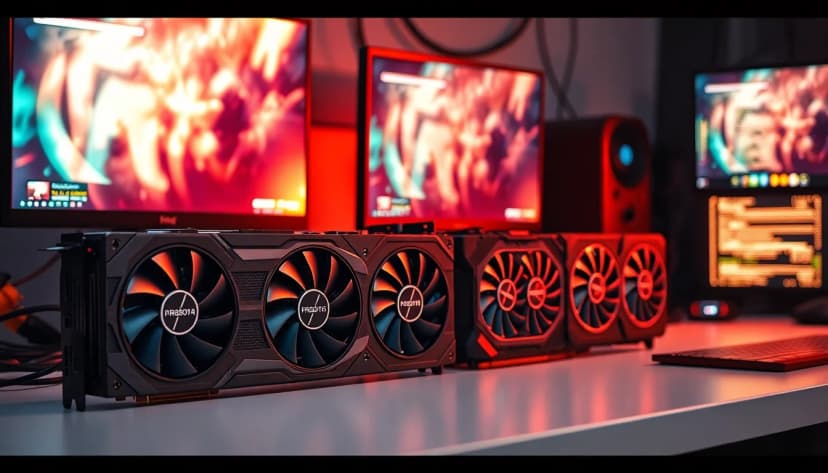 Best Graphics Cards for video production: hero illustration