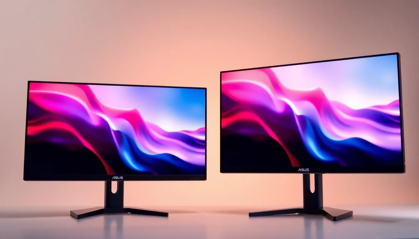Best Monitors for ASUS DUAL RTX5070 OC, PCIe5, 12GB DDR7, HDMI, 3 DP, 2572MHz Clock, Overclocked, Compact SFF-Ready