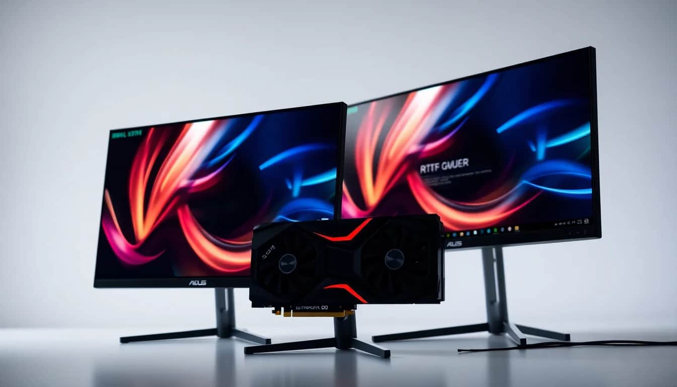 Best Monitors for ASUS TUF Gaming GeForce RTX 5070 Ti 16GB GDDR7 Gaming Graphics Card