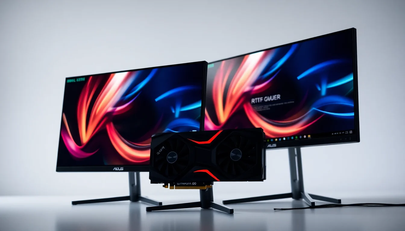 Best Monitors for ASUS TUF Gaming GeForce RTX 5070 Ti 16GB GDDR7 Gaming Graphics Card