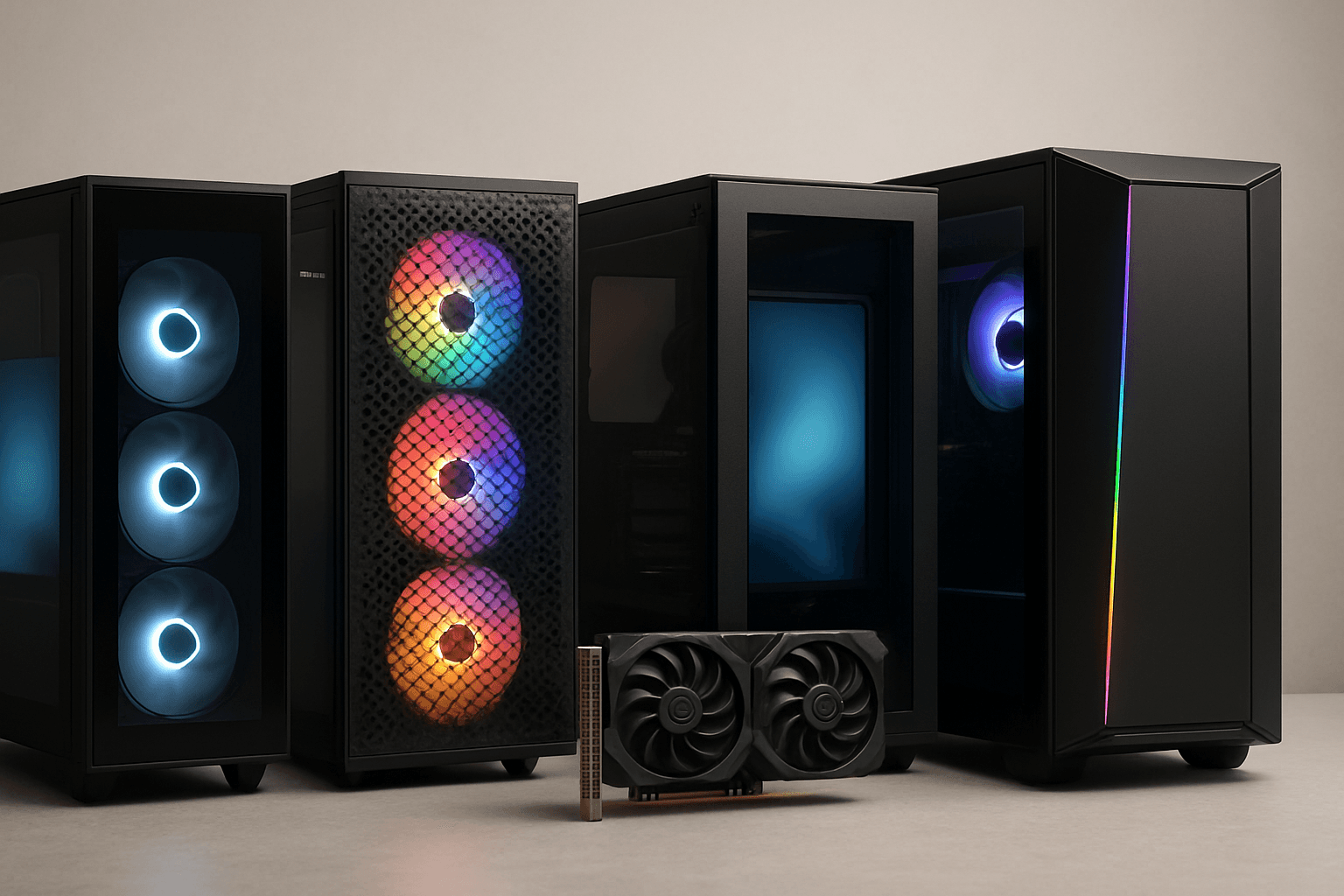 Best PC Cases for MSI GeForce RTX 5050 8G VENTUS 2X OC Graphics Card - RTX 5050 GPU, 8GB GDDR6