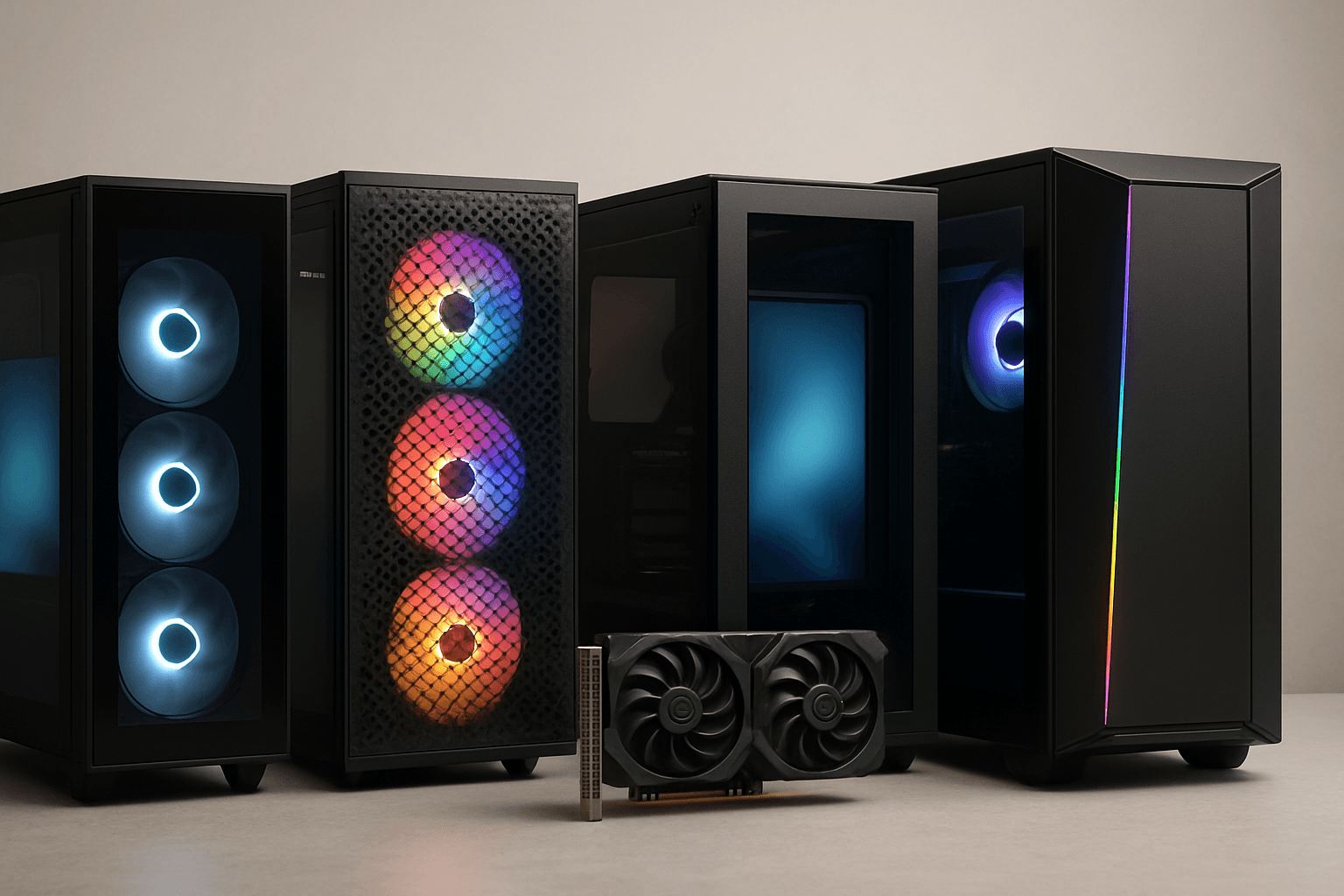 Best PC Cases for MSI GeForce RTX 5050 8G VENTUS 2X OC Graphics Card - RTX 5050 GPU, 8GB GDDR6