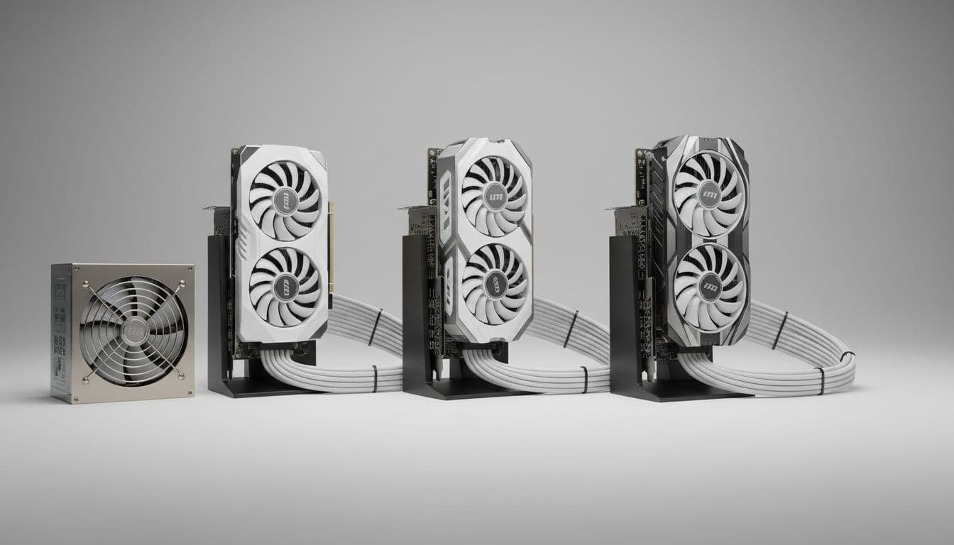 Best Power Supplies for MSI GeForce RTX 3050 VENTUS 2X XS WHITE 8G OC Gaming Graphics Card - 8GB GDDR6, 1807 MHz, PCI Express Gen 4, 128-bit, 1x DP