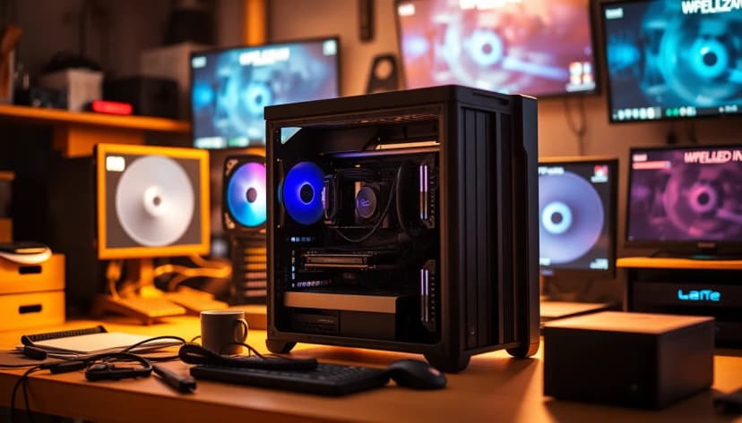 Best Prebuilt Desktops for Streaming Under £1000: hero illustration