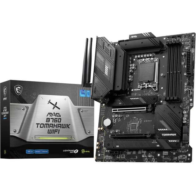 MSI MAG B760 TOMAHAWK WIFI Motherboard, ATX