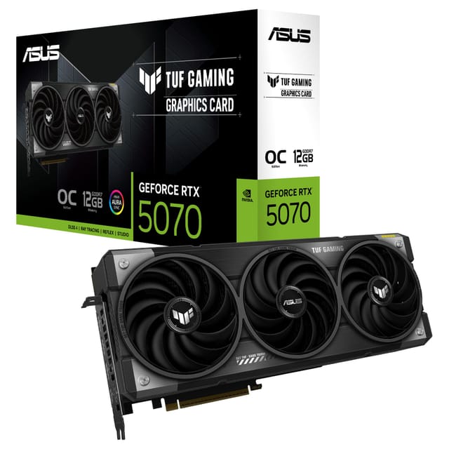 ASUS TUF RTX 5070 Gaming Graphics Card Review UK 2026
