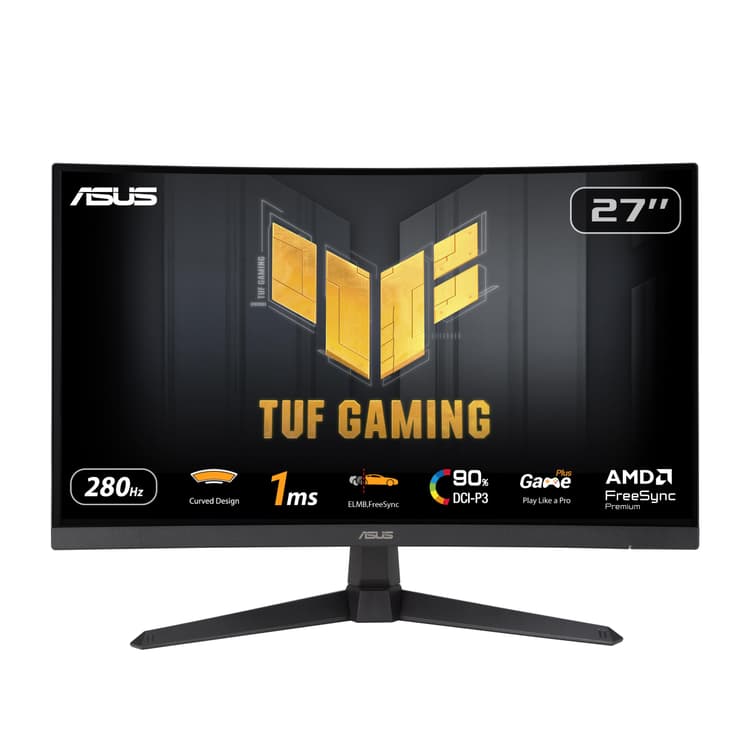 ASUS TUF Gaming VG27VQM1B Curved Gaming Monitor