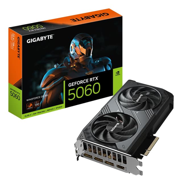 Gigabyte GeForce RTX 5060 WINDFORCE OC 8G Graphics Card
