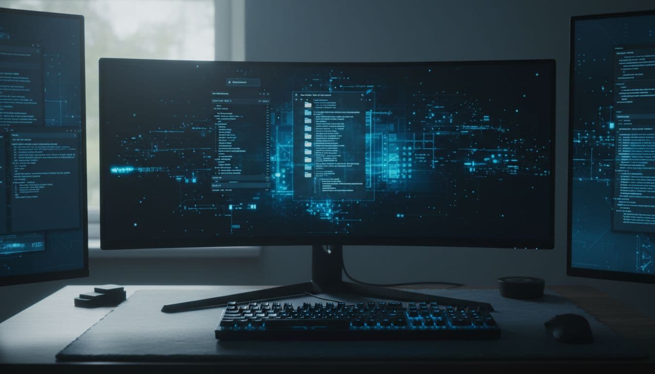 Windows 26H2 install.wim file open in DISM command prompt on a dark developer workstation showing offline servicing commands
