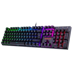 Redragon Mechanical Gaming Keyboard, Mechanical Keyboard with 105 Programmable Keys, Red Switches, Full Anti-ghosting RGB Ideal for Gaming, PC, Windows, Mac, Gamer, Office, Typists - UK Layout