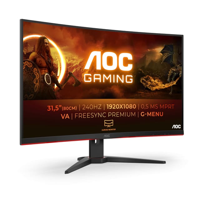 AOC C32G2ZE Gaming Monitor Review UK 2026 - Specs, Panel Quality & Honest Verdict
