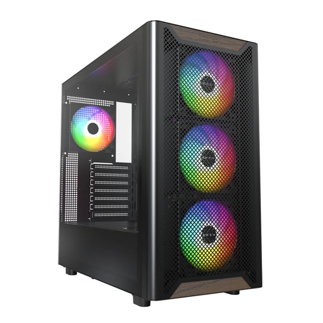 Montech XR Wood Black Walnut Gaming PC Case Review UK 2026 - Build Tested
