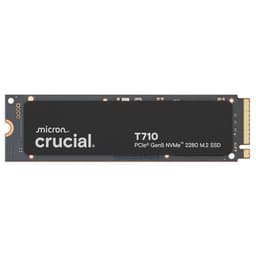 Crucial T710 2TB SSD NVMe M.2 PCIe 5.0 x4 Gen5, Read/Write Speeds up to 14,500/13,800 MB/s, Laptop & Desktop (PC) Compatible, TLC NAND, Solid State Drive - CT2000T710SSD8-01
