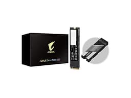 Gigabyte AORUS Gen4 7300 SSD 1TB PCIe 4.0 NVMe M.2 Internal Solid State Hard Drive with Read Speed Up to 7300MB/s, Write Speed Up to 6000MB/s, AG4731TB