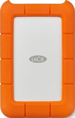 LaCie Rugged USB-C 5TB External Hard Drive Portable HDD – USB 3.0, Drop Shock Dust Rain Resistant Shuttle Drive, for Mac and PC Computer Desktop Workstation Laptop, 1 Month Adobe CC (STFR5000800)