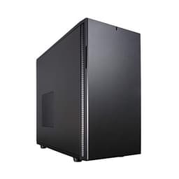 Fractal Design Define R5 - Mid Tower Computer Case - ATX - Optimized For High Airflow And Silent - 2x Fractal Design Dynamic GP-14 140mm Silent Fans included - Water-cooling ready - Black
