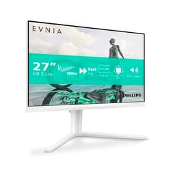PHILIPS Evnia 27M2N3201A - 27 inch Full HD gaming monitor, IPS, HDR10, 180 Hz, 0.5 ms, FreeSync Prem, G-Sync Comp, Height Adjust, HDR10 (1920x1080, 2x HDMI, DisplayPort) White