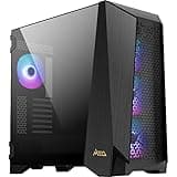 MSI MEG PROSPECT 700R Full Tower Gaming Computer Case 'Black, 4x 140mm ARGB Fans, 4.3'' Touch Panel, Vertical GPU Mount, USB Type-C, Tempered Glass, MSI Center, E-ATX, ATX, mATX, mini-ITX'