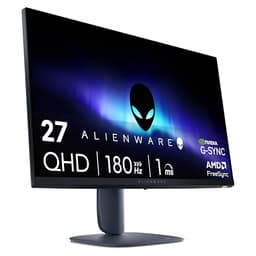 Alienware 27 Gaming Monitor AW2725DM, QHD Fast IPS, 180Hz, 1ms, G-SYNC