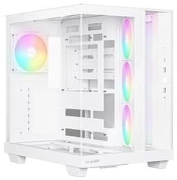 be quiet! Light Base 500 LX White PC Case, Fully Windowed Front and Side