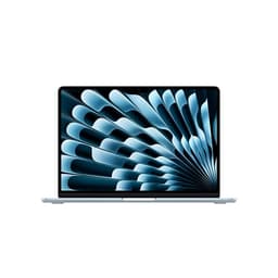 Apple MacBook Air 13-inch Laptop M5 chip with 10-core CPU and 8-core GPU: Built for AI, 13.6-inch Liquid Retina Display, 16GB Unified Memory, 512GB SSD, 12MP Center Stage, Touch ID, Wi-Fi 7; Sky Blue
