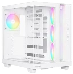 be quiet! Light Base 500 LX White PC Case, Fully Windowed Front and Side