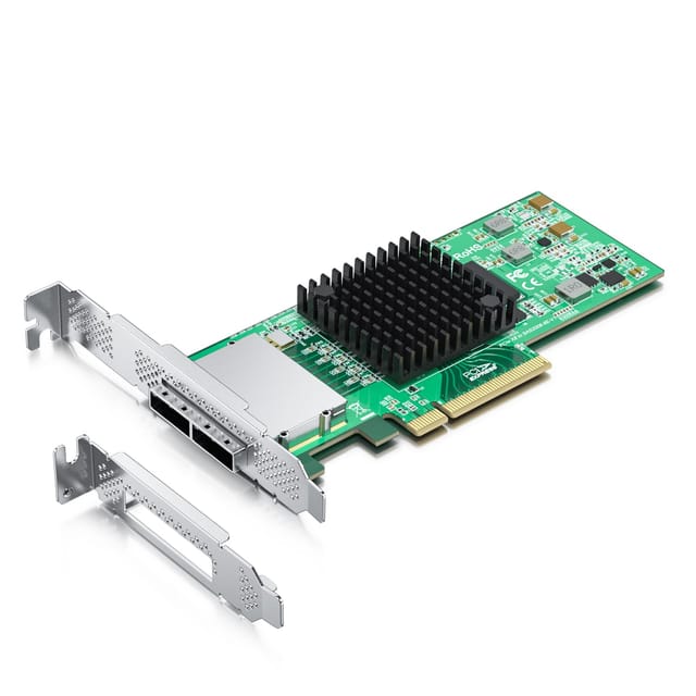 10Gtek External SAS/SATA HBA Card Review for PC Builders 2026